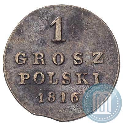 Фото 1 грош 1816 года IB 