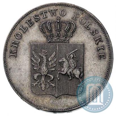 Picture 5 złotych 1831 year KG "Polish uprising"