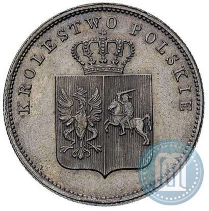 Picture 2 złote 1831 year KG "Polish uprising"