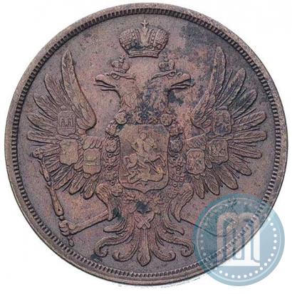Picture 2 kopecks 1858 year ВМ 