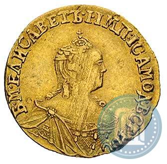 Picture 1 rouble 1758 year  