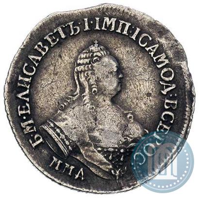 Фото Полуполтинник 1756 года ММД-МБ 