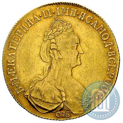 Picture 10 roubles 1778 year СПБ 