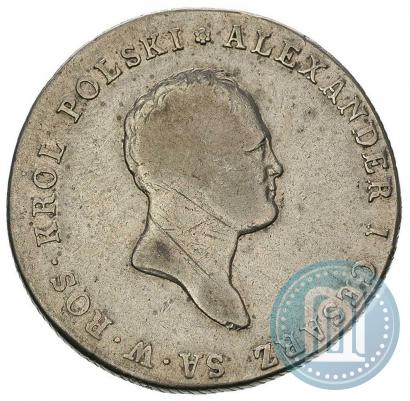 Picture 5 złotych 1817 year IB 