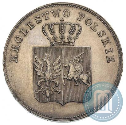 Picture 5 złotych 1831 year KG "Polish uprising"