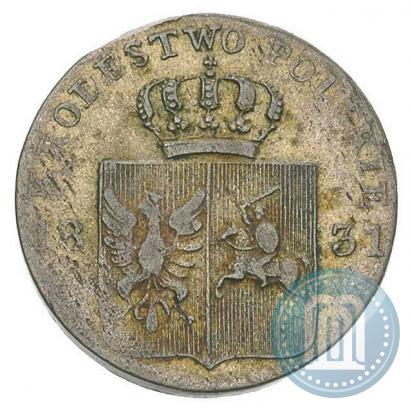 Фото 10 грошей 1831 года KG "Польское восстание"