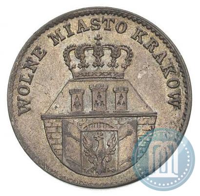 Picture 10 groszy 1835 year  "Free city of Kraków"