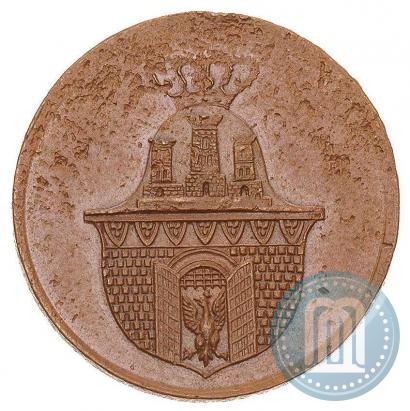Picture 3 grosze 1835 year  "Pattern"
