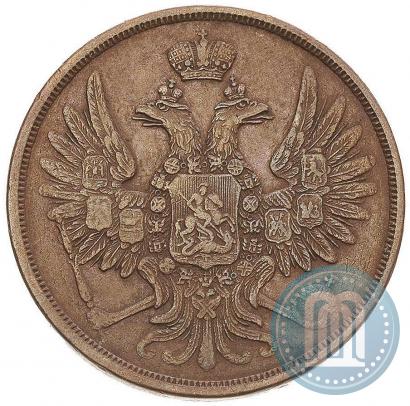 Picture 2 kopecks 1858 year ВМ 