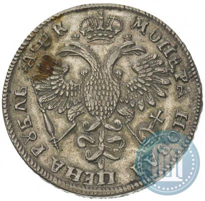 Фото 1 рубль 1720 года OK "Портрет в латах"