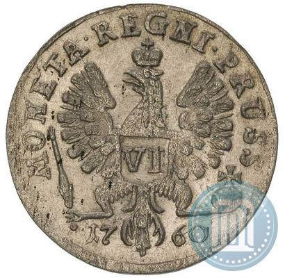 Picture 6 groszy 1760 year  