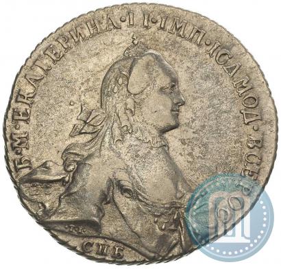 Фото 1 рубль 1764 года СПБ-ЯI 