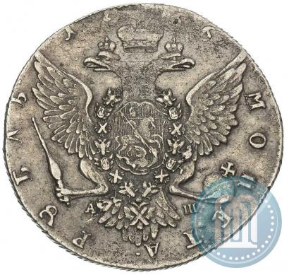 Picture 1 rouble 1766 year СПБ-АШ 