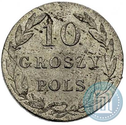 Picture 10 groszy 1827 year IB 