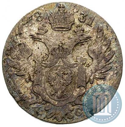 Picture 10 groszy 1831 year KG 