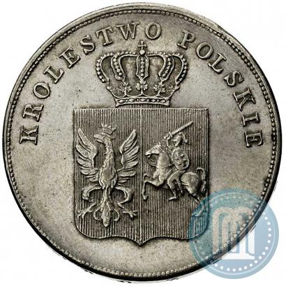 Фото 5 злотых 1831 года KG "Польское восстание"