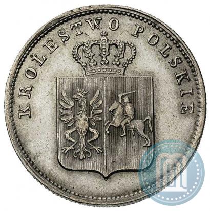 Picture 2 złote 1831 year KG "Polish uprising"