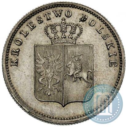 Picture 2 złote 1831 year KG "Polish uprising"