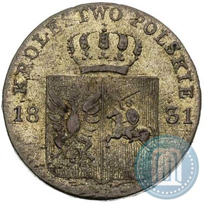 Picture 10 groszy 1831 year KG "Polish uprising"