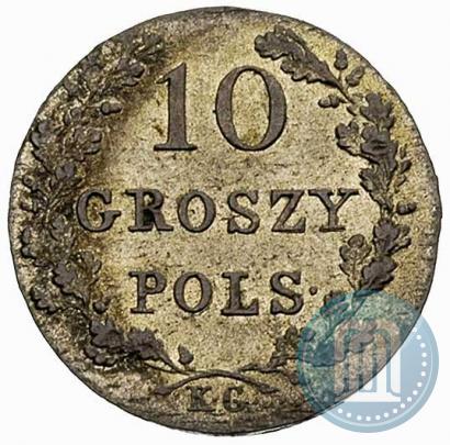 Picture 10 groszy 1831 year KG "Polish uprising"