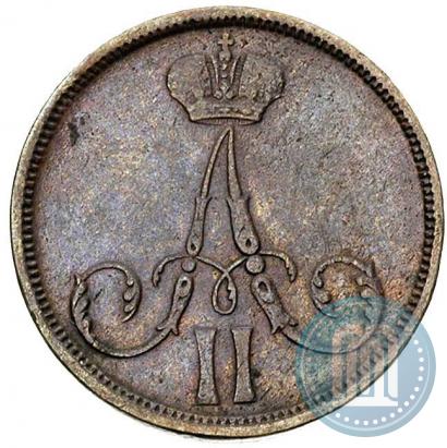 Фото 1 копейка 1864 года ВМ 