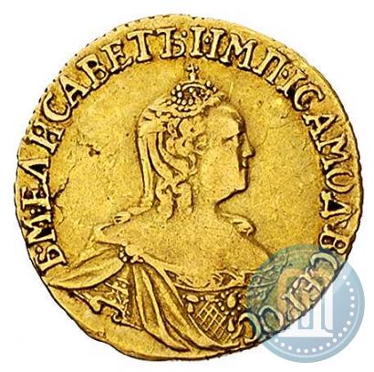 Picture 1 rouble 1756 year  