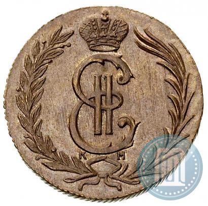 Фото 2 копейки 1780 года КМ 