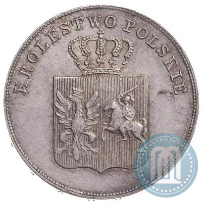 Picture 5 złotych 1831 year KG "Polish uprising"