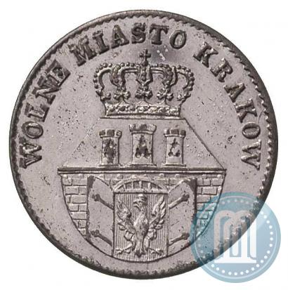 Picture 10 groszy 1835 year  "Free city of Kraków"