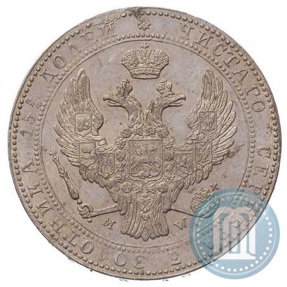Picture 3/4 roubles - 5 złotych 1839 year MW 