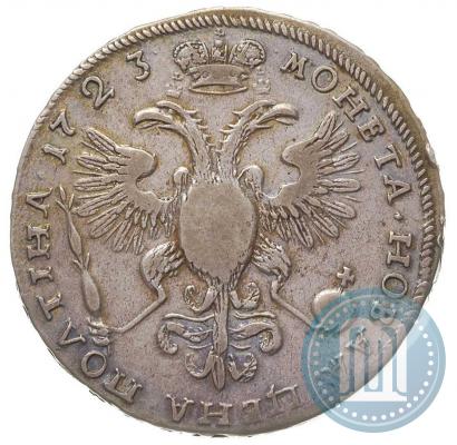 Фото Полтина 1723 года  "Портрет в горностаевой мантии"