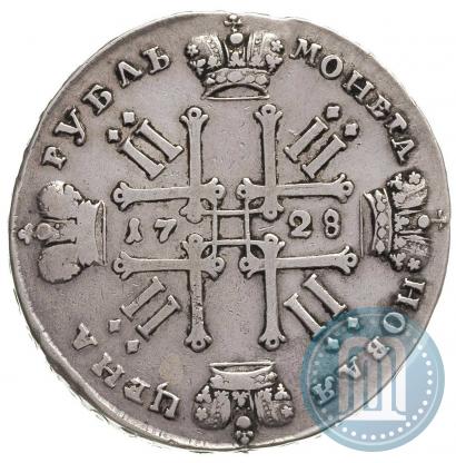 Picture 1 rouble 1728 year  "Type of 1728"