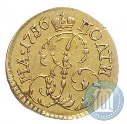 Фото Полтина 1756 года  