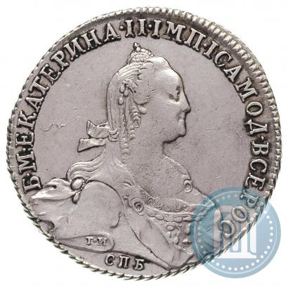 Picture 1 rouble 1775 year СПБ-ФЛ 