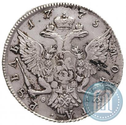 Picture 1 rouble 1775 year СПБ-ФЛ 
