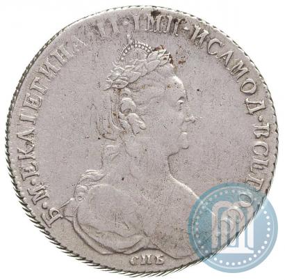 Фото 1 рубль 1780 года СПБ-ИЗ 