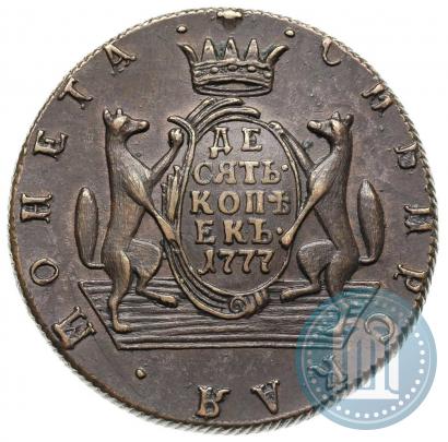 Picture 10 kopecks 1777 year КМ 