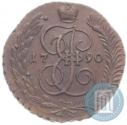 Фото 5 копеек 1790 года АМ 