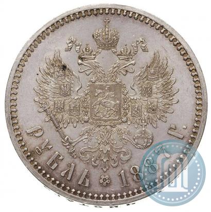 Picture 1 rouble 1887 year (АГ) 