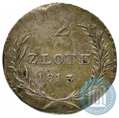 Picture 2 złote 1813 year  