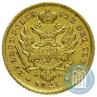 Picture 25 złotych 1825 year IB 