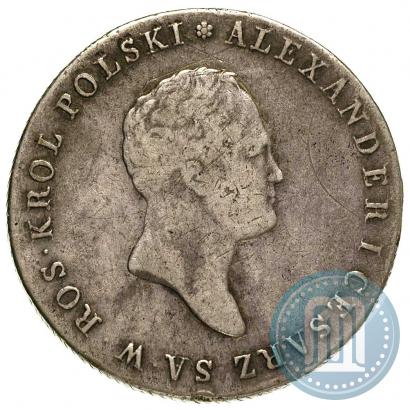 Picture 5 złotych 1816 year IB 