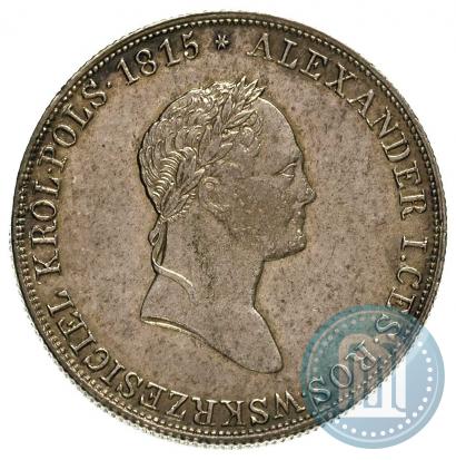 Фото 5 злотых 1829 года FH 