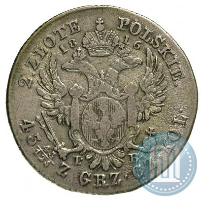 Picture 2 złote 1816 year IB 