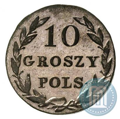 Picture 10 groszy 1826 year IB 