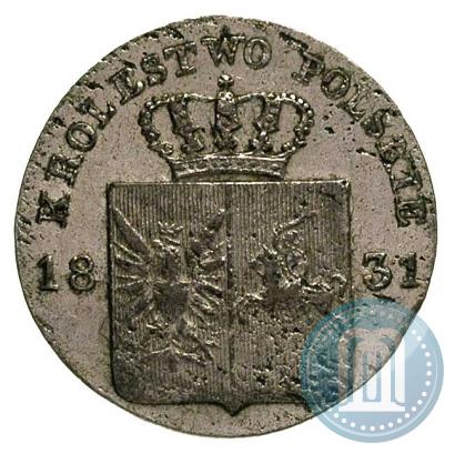 Фото 10 грошей 1831 года KG "Польское восстание"