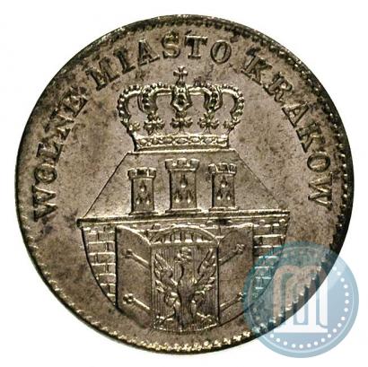 Picture 10 groszy 1835 year  "Free city of Kraków"
