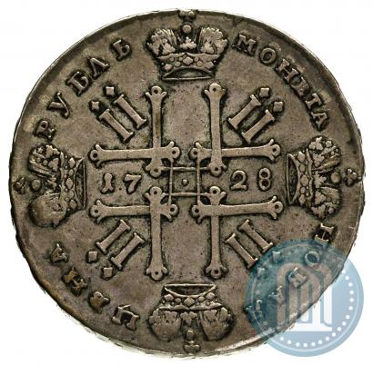 Picture 1 rouble 1728 year  "Type of 1728"