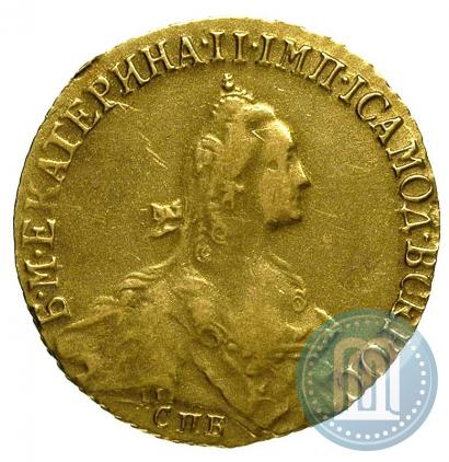 Фото 5 рублей 1766 года СПБ 