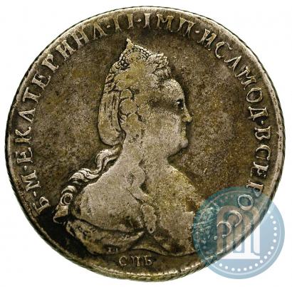 Фото 1 рубль 1787 года СПБ-ЯА 